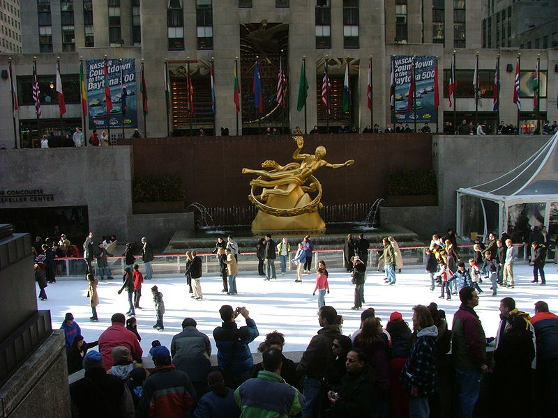 Rockefeller Eisbahn Ice Rink